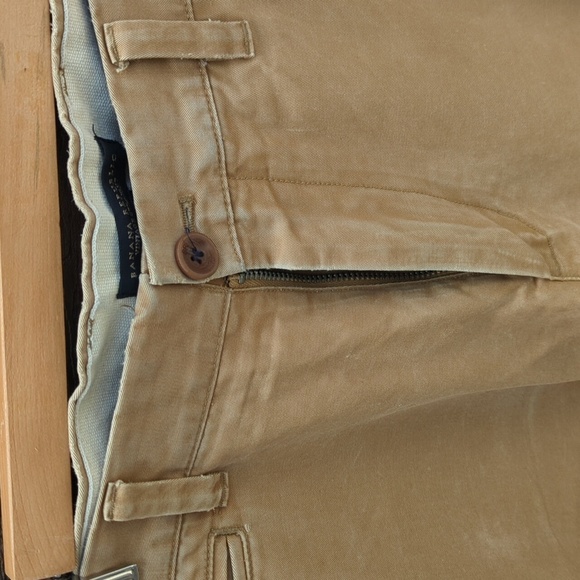 Men's Banana Republic Vintage StraightFaded Beige Pants - 32x32 - Good Condition - Picture 2 of 6